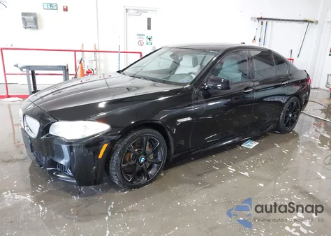 2013 BMW 550I xDrive z USA, uszkodzony, nr VIN WBAFU9C56DDY70471